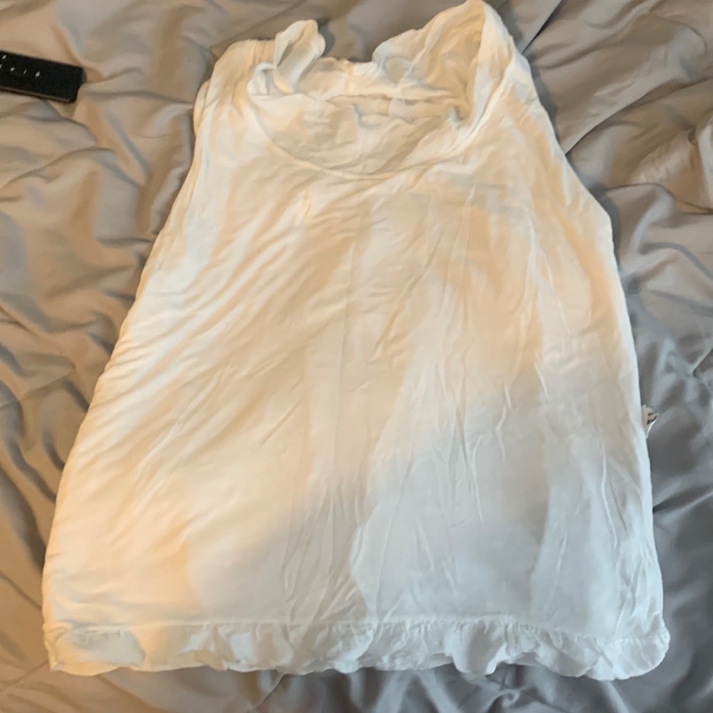 White tank top